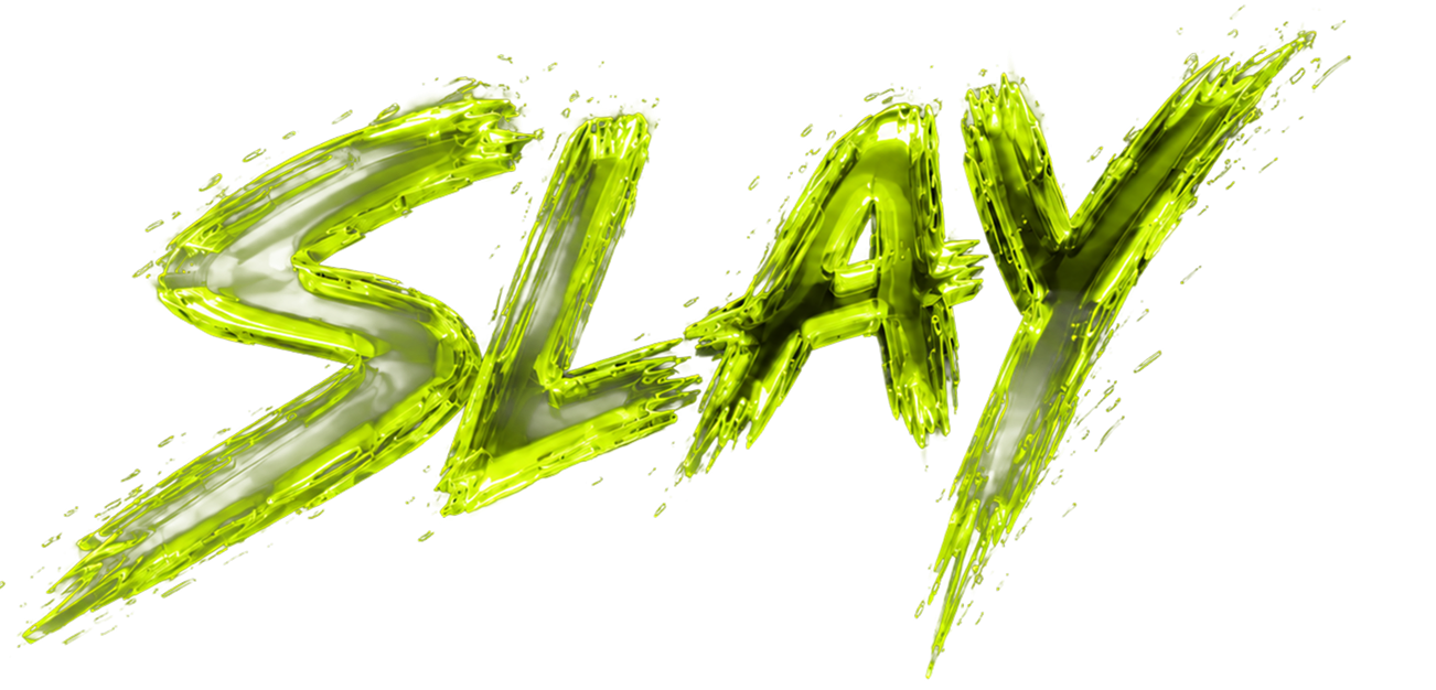 Slay Markets footer artwork