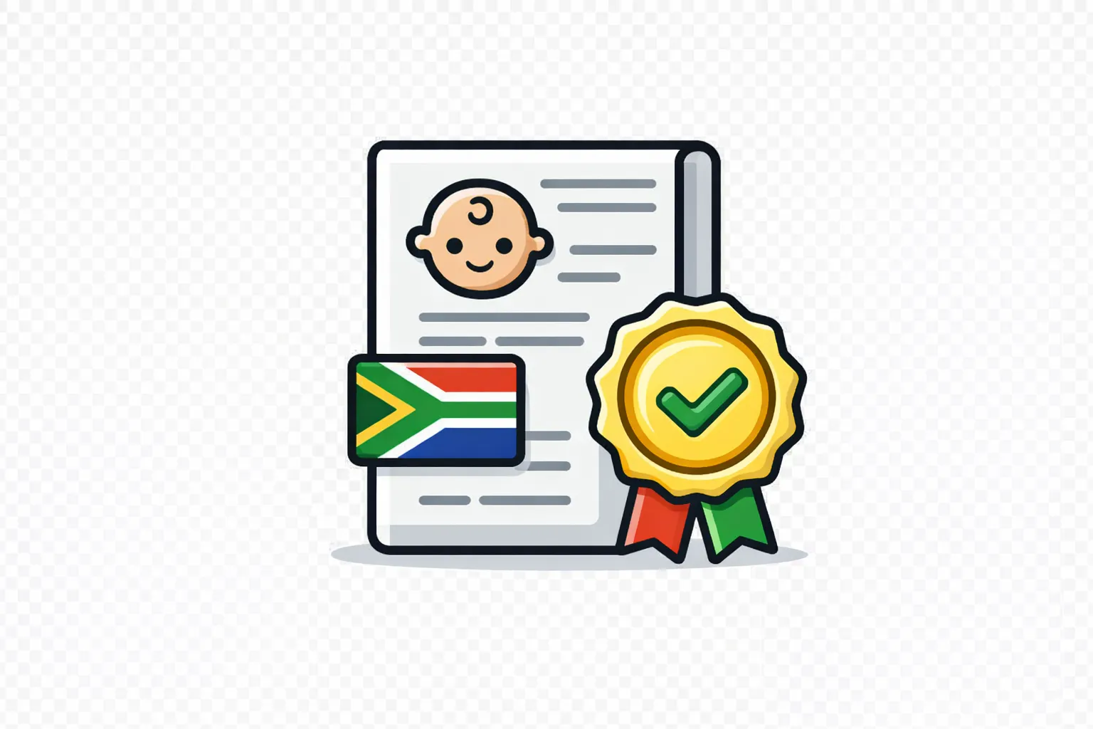 Unabridged birth certificate South Africa application assistance