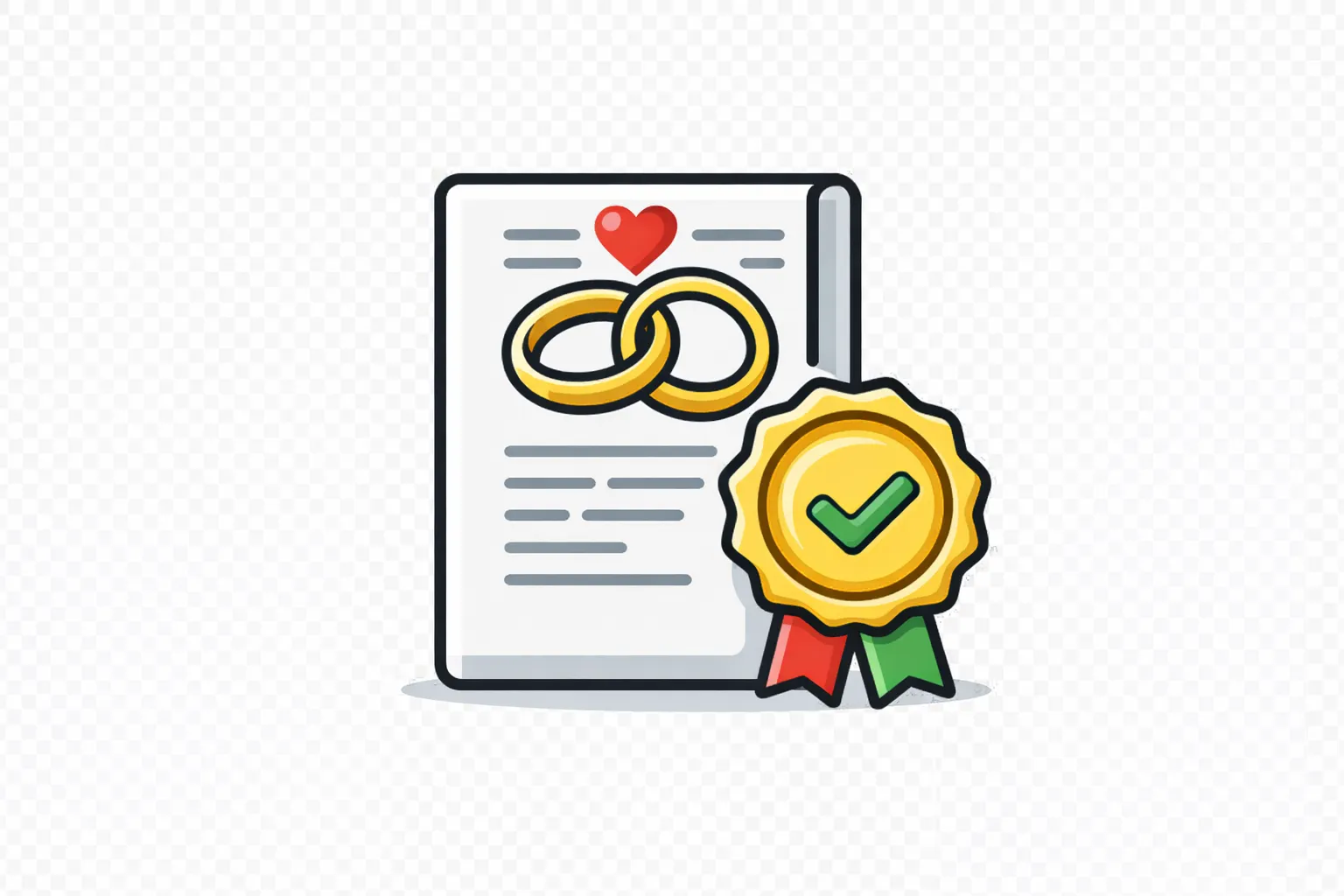Unabridged Marriage certificate South Africa application assistance