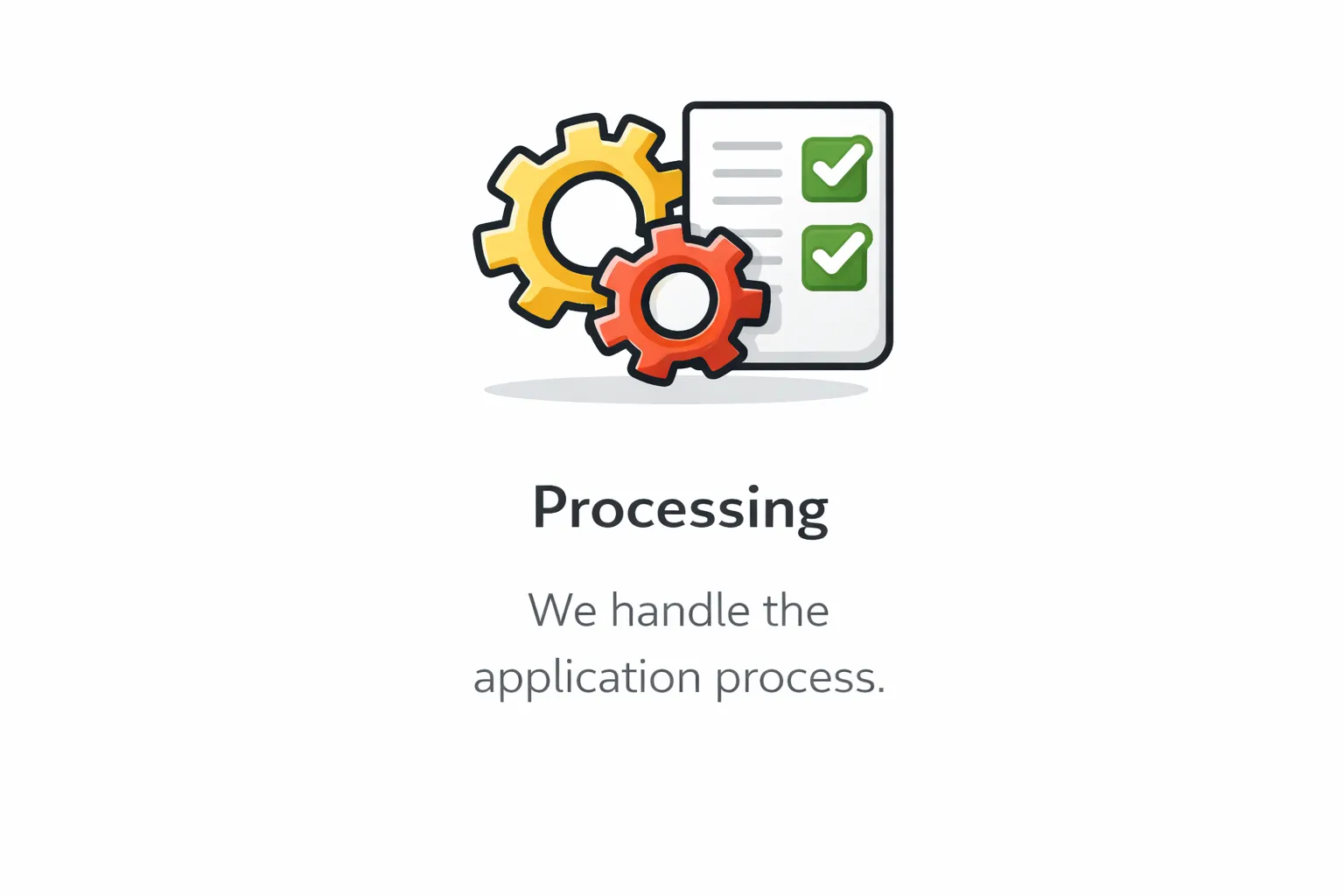 Application processing for South African documents and apostille services