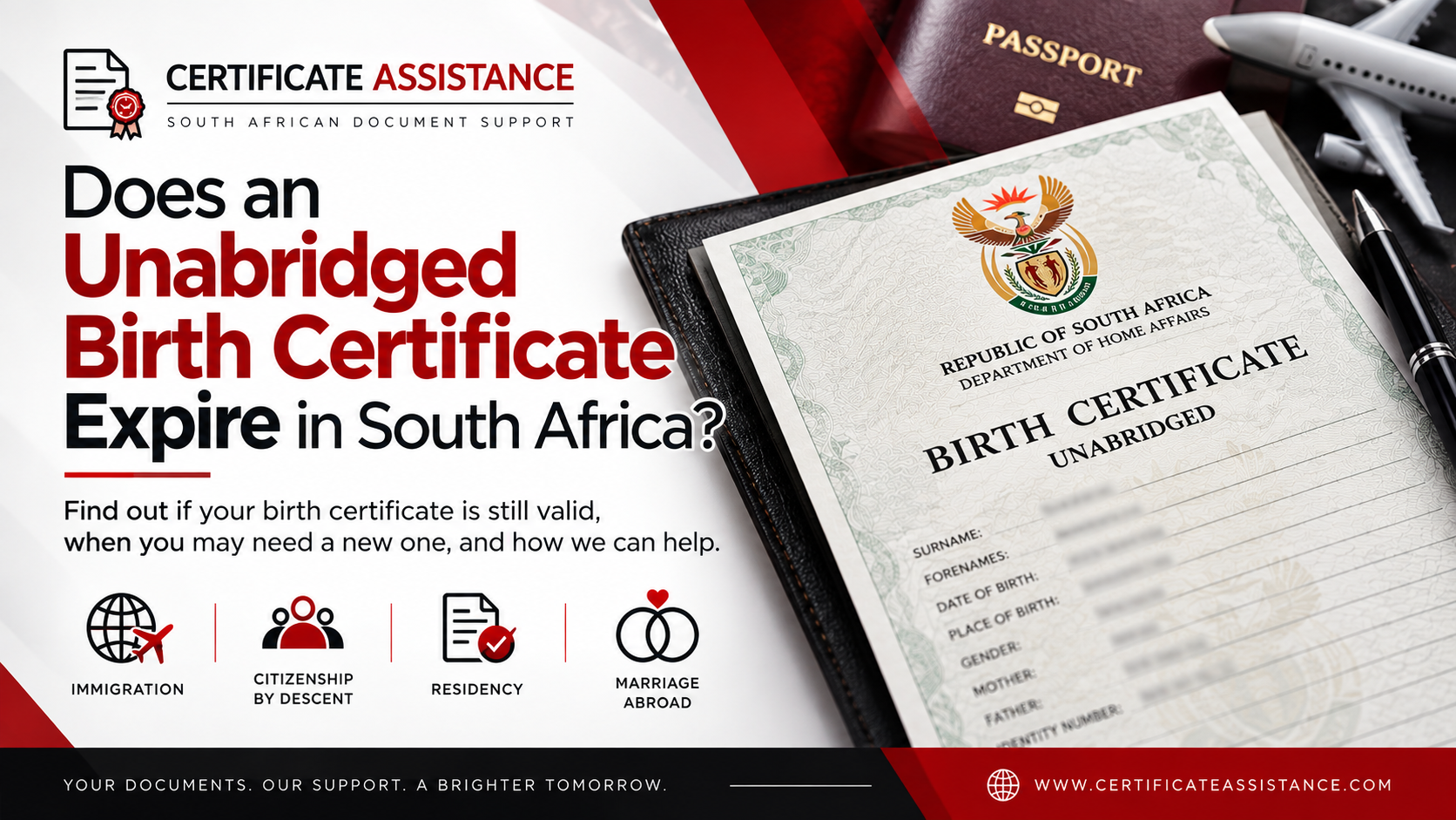 Unabridged Birth Certificate Expire