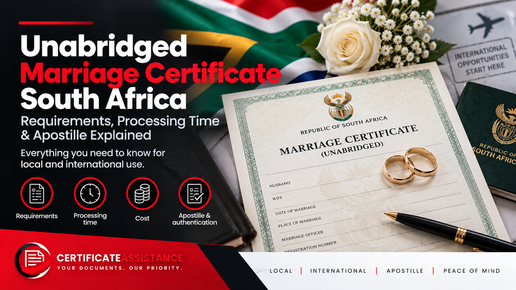 Information guide: How to Replace a Lost South African Marriage Certificate