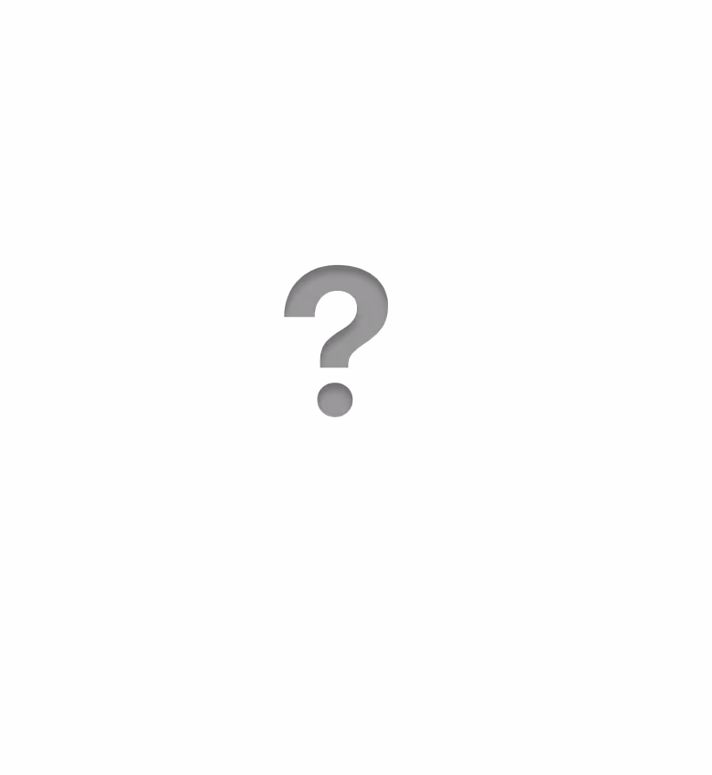 Black question mark symbol centered on a white background.