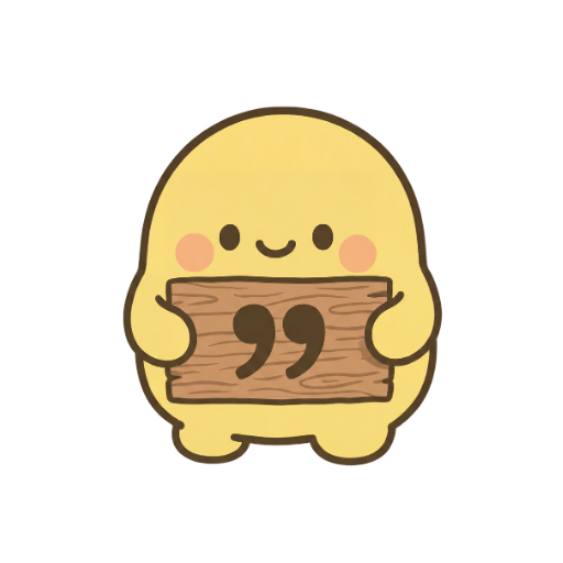 Quote Icon - Sunny is holding a plank written with quote
