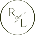 Circle enclosing stylized letters R, a, f, L arranged diagonally.