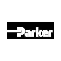 Parker brand logo with white text on a black background.