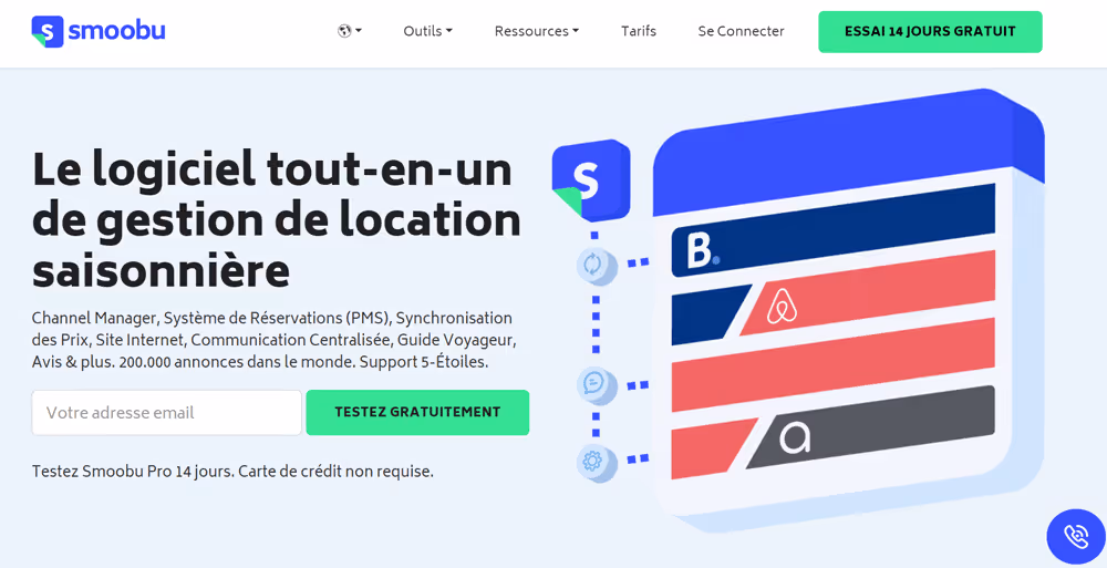  logiciel de location saisonniere Smoobu