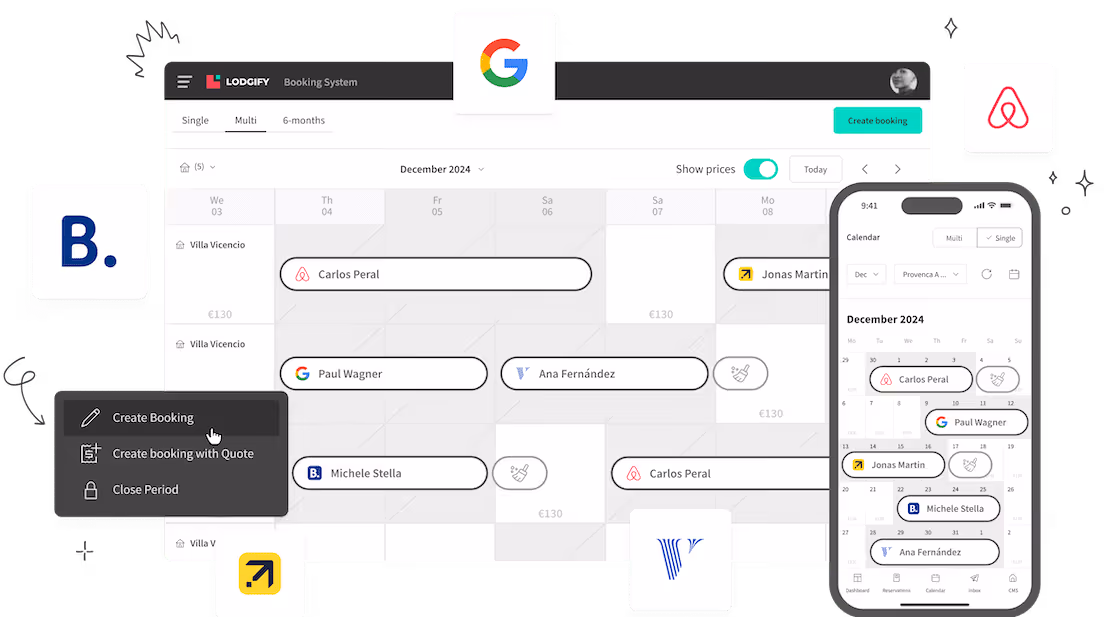 channel manager mockup 2024