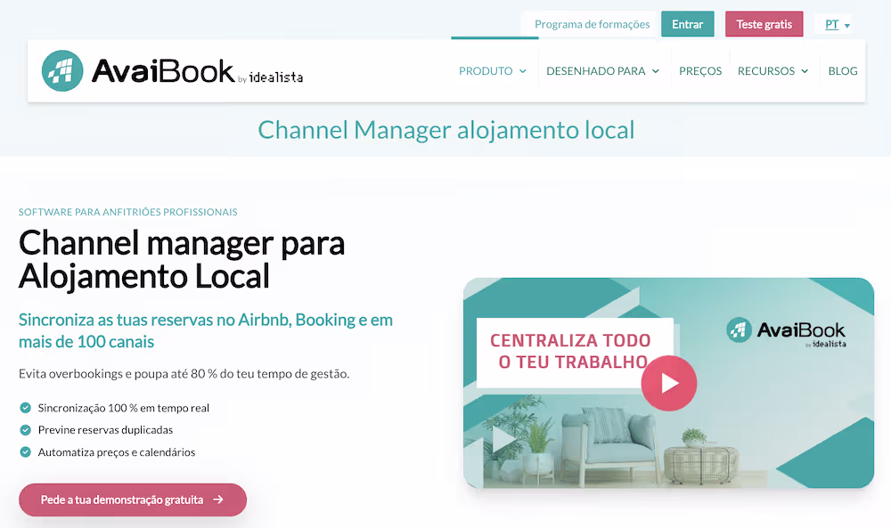 Channel Manager Avaibook