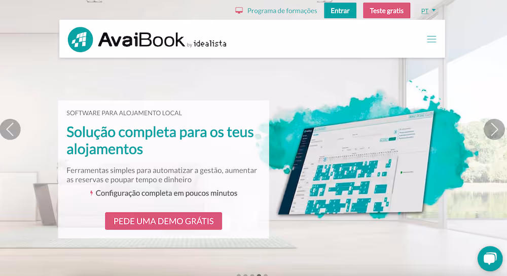 software alojamento local Avaibook