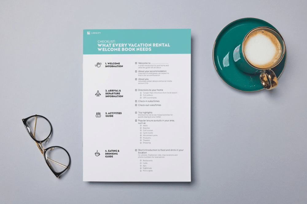 Free Airbnb welcome book template