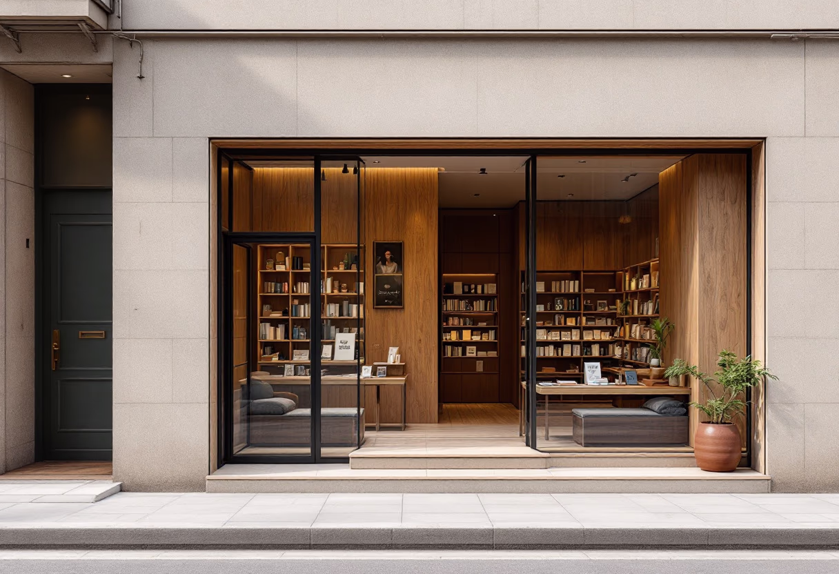 image of bookstore exterior