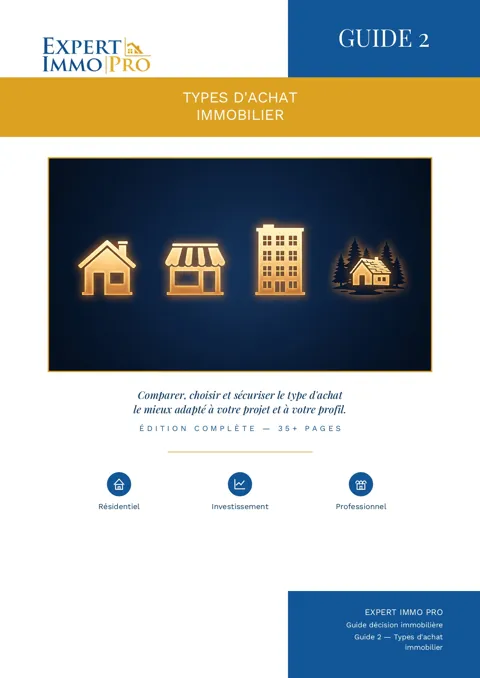 Couverture du Guide 2 — Types d'achat immobilier
