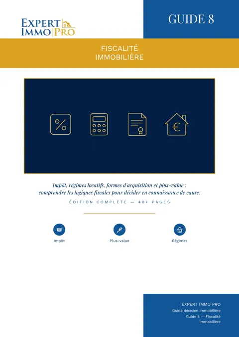 Couverture du Guide 8 — Fiscalité immobilière