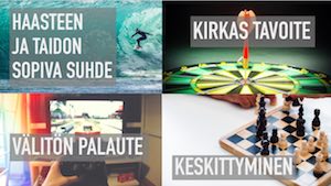 Huippusuoritusten resepti osa 1/2: Flow'n edellytykset
