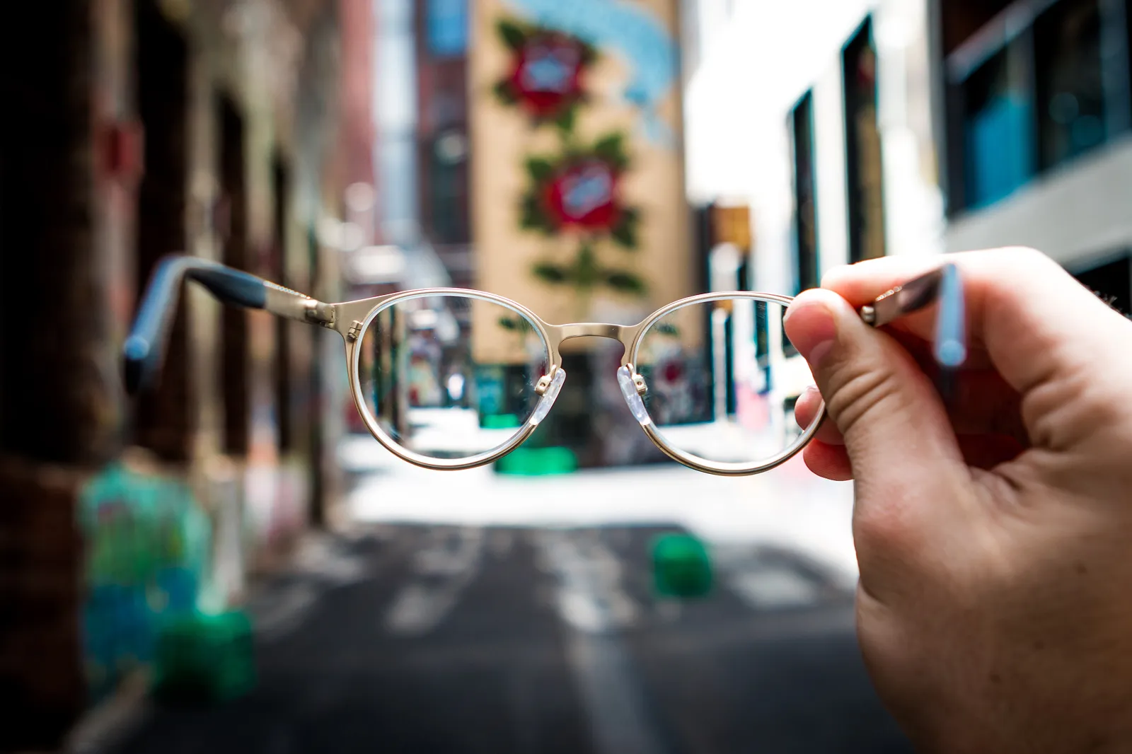 Lifestyle photo used on the David Burghardt Vision Care site