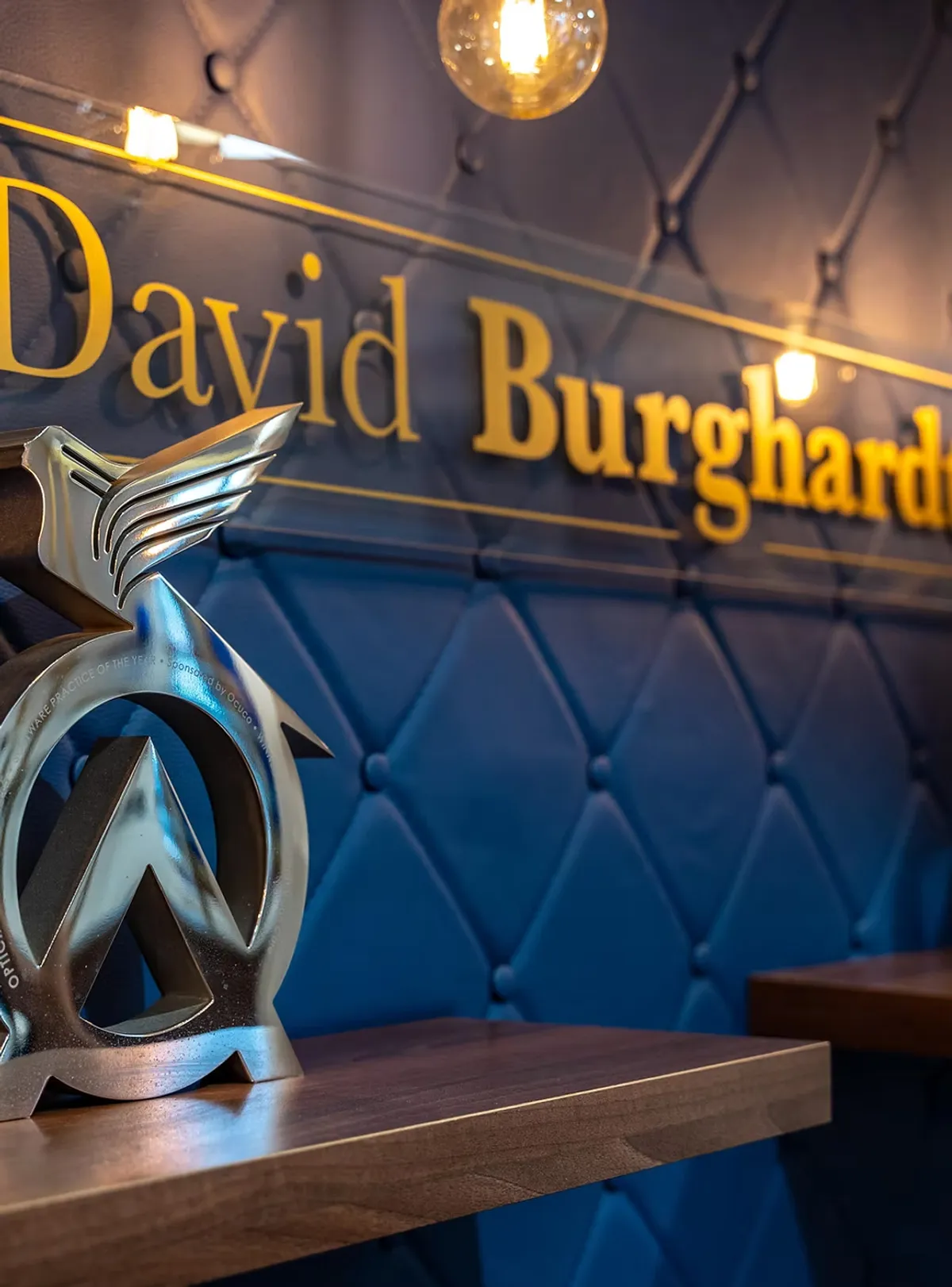 David Burghardt Vision Care practice imagery used on the Booking page