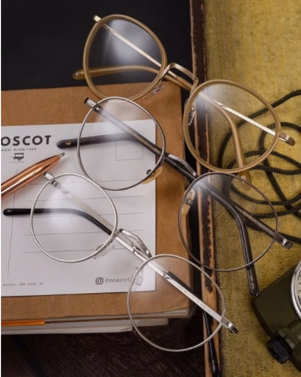 MOSCOT eyewear frames at David Burghardt Vision Care