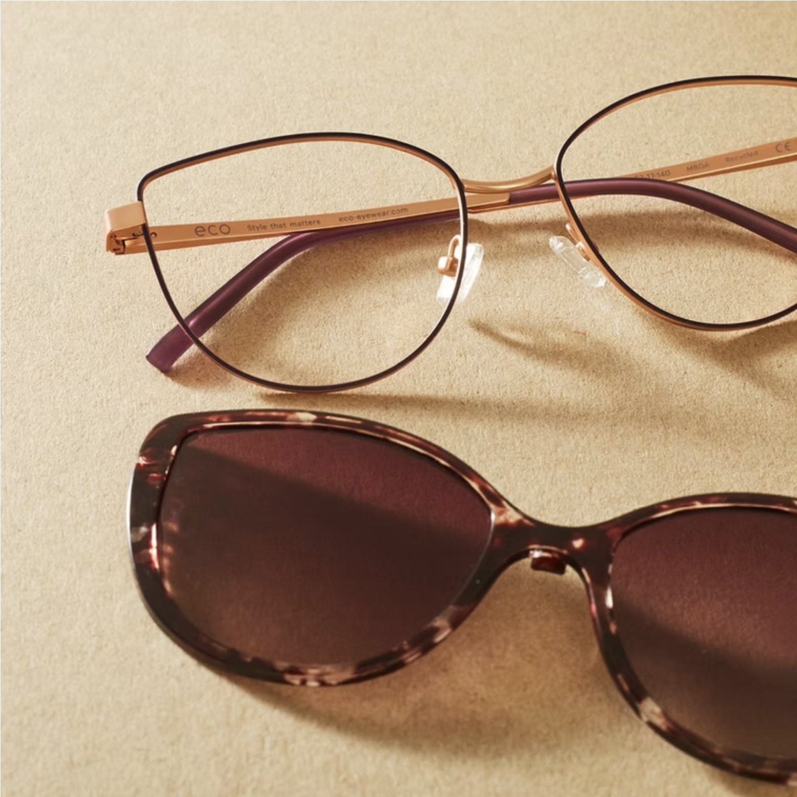 ECO eyewear frames at David Burghardt Vision Care