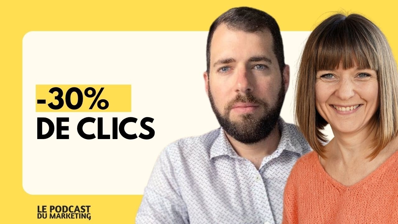 Marvin Tranchant (SkySEO) invité du Podcast du Marketing avec Estelle Ballot : -30% de clics avec les IA Overviews