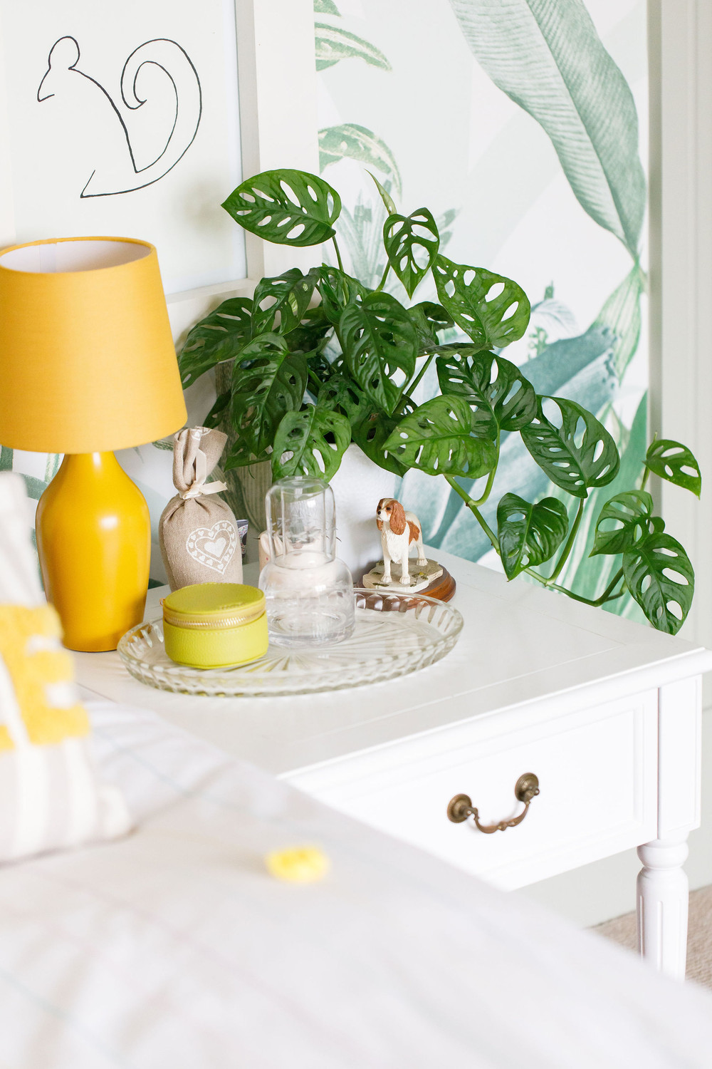 Fresh, playful girl's bedroom styling — Lorna Smith Interiors, Chichester