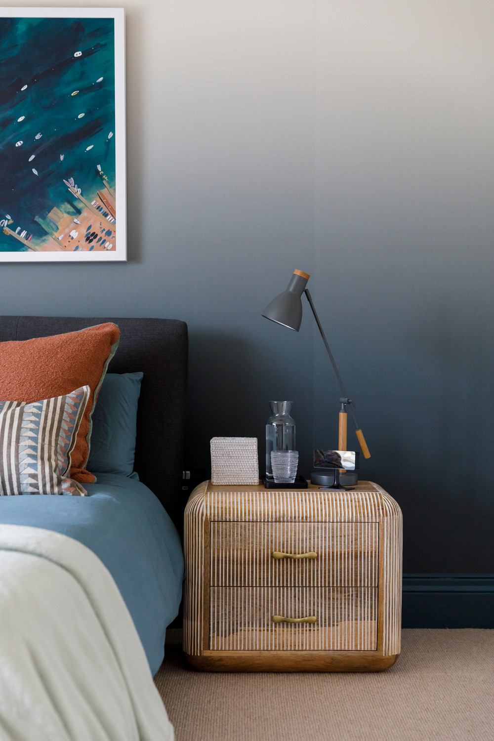 Cosy teenager's bedroom styling — Lorna Smith Interiors, Petworth