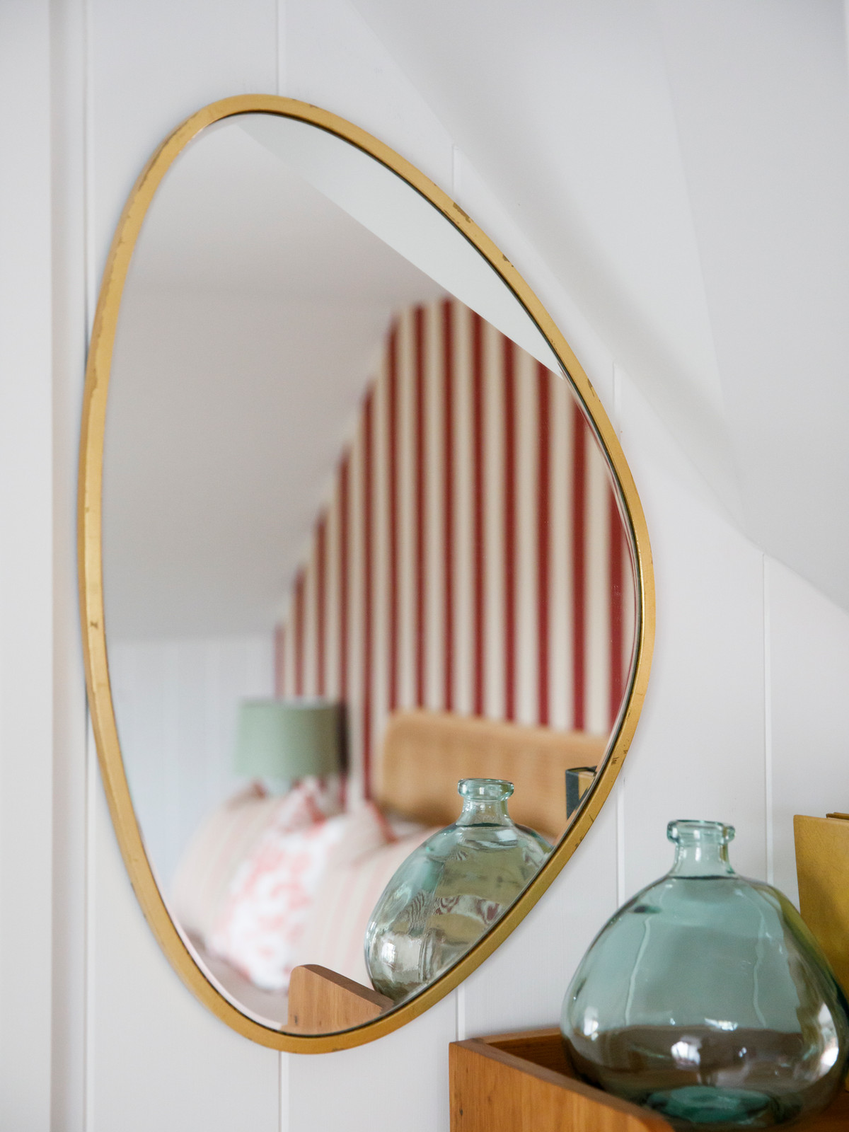 A Playful Red Retreat for Family and Friends