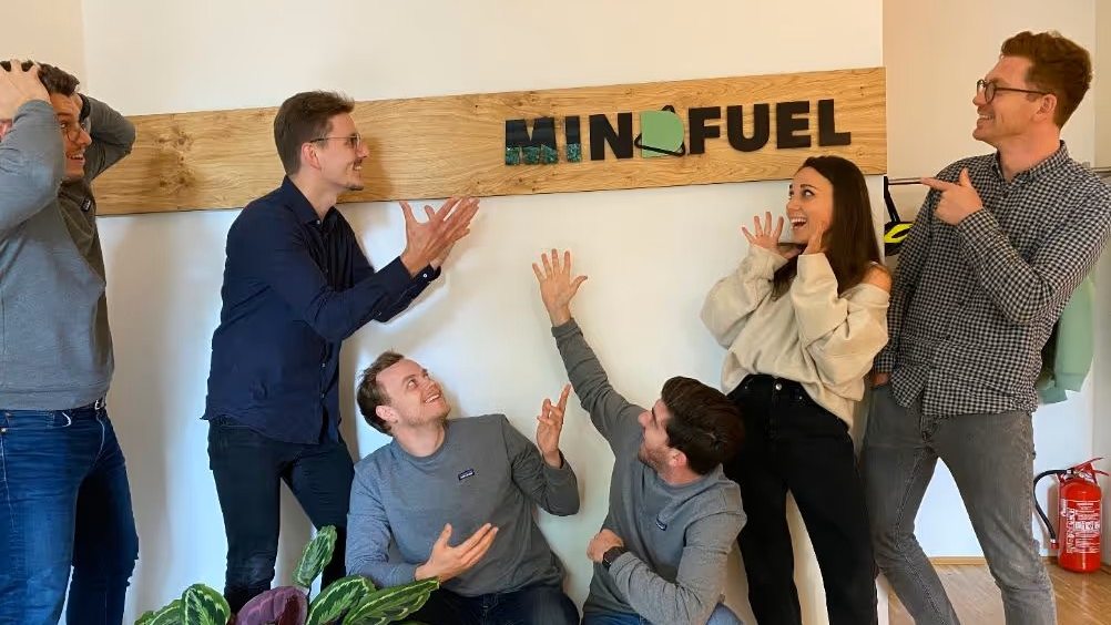 Mindfuel team at the office
