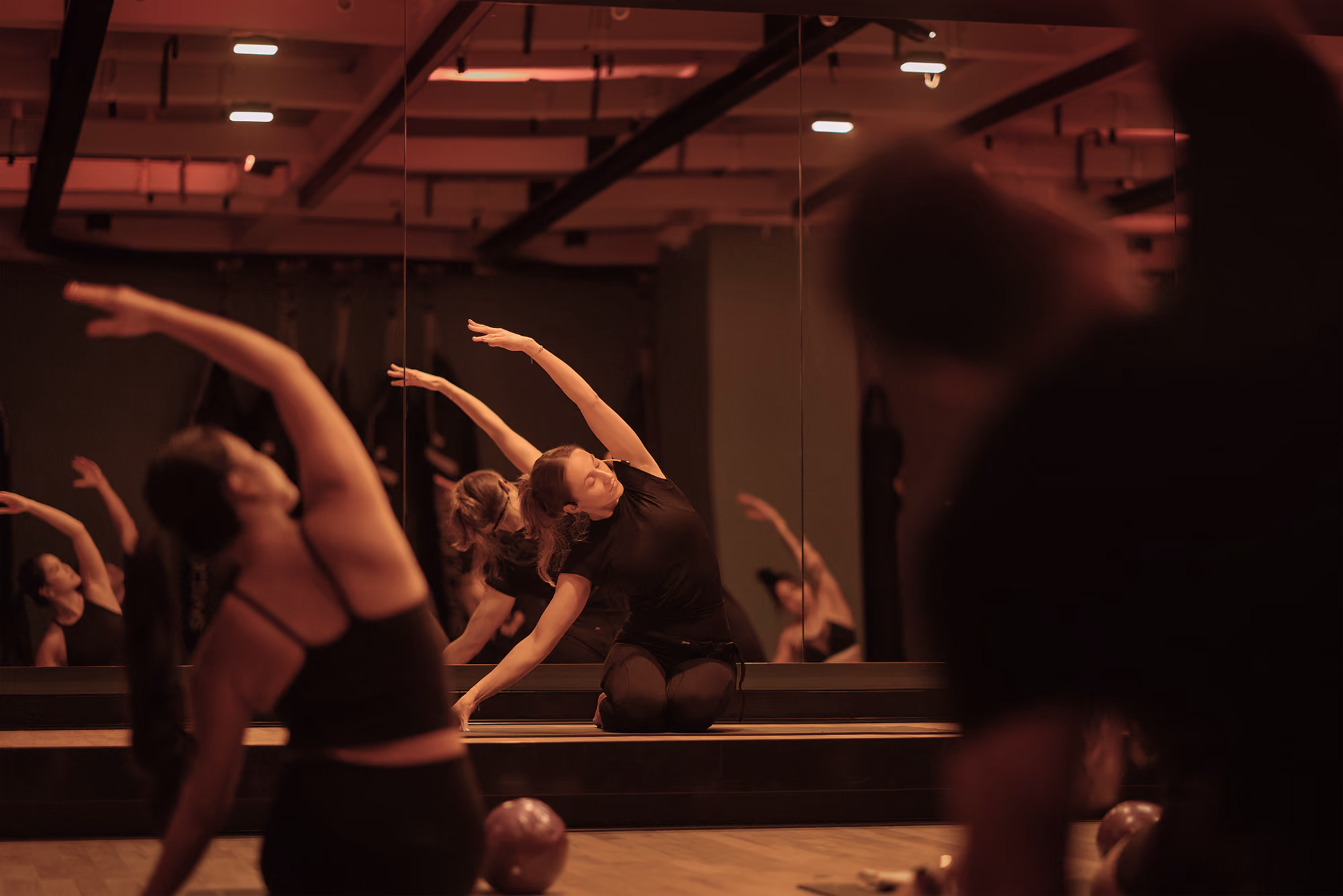 Mat Pilates class at Altea