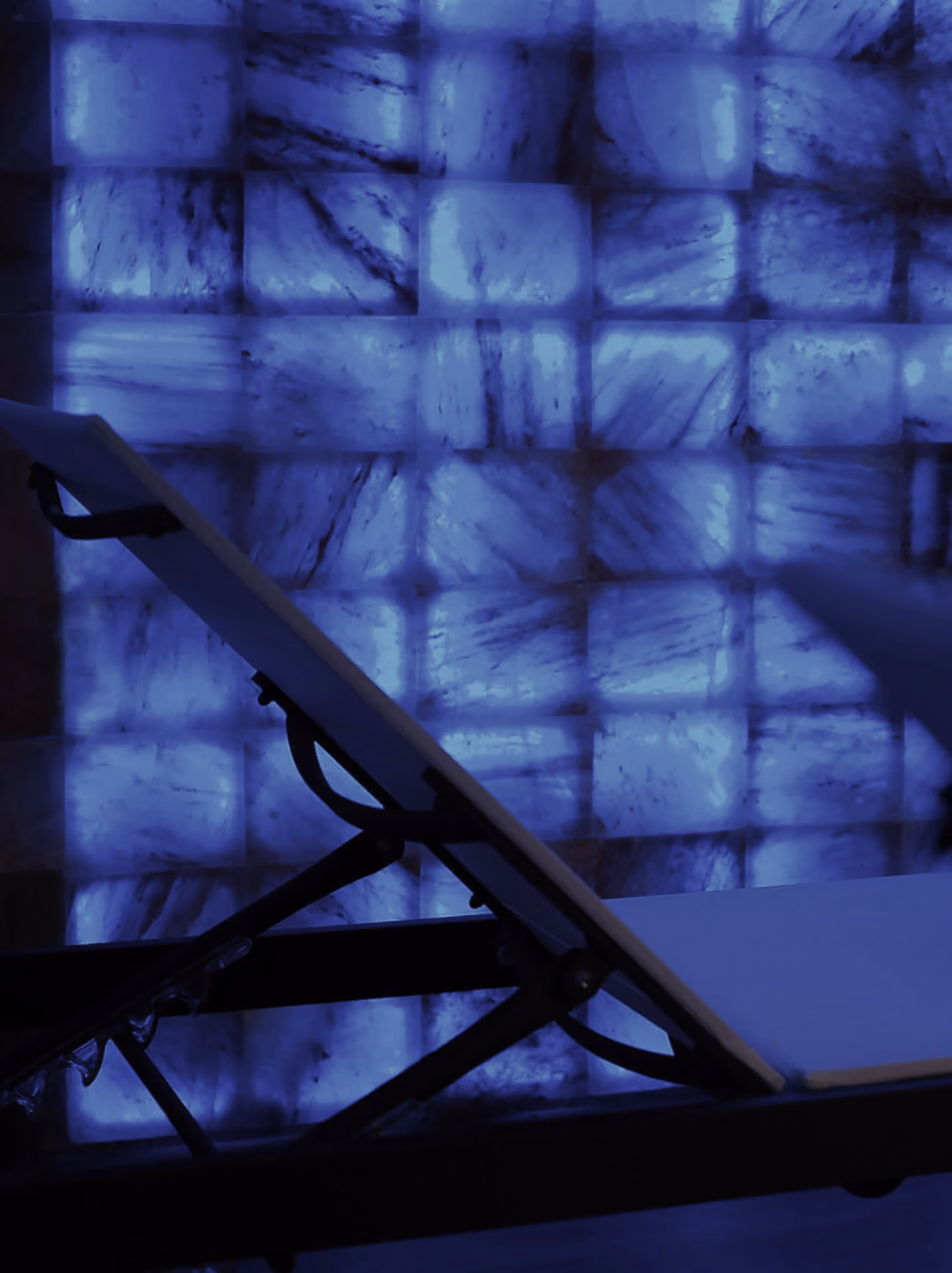 Himalayan salt lounge at Altea
