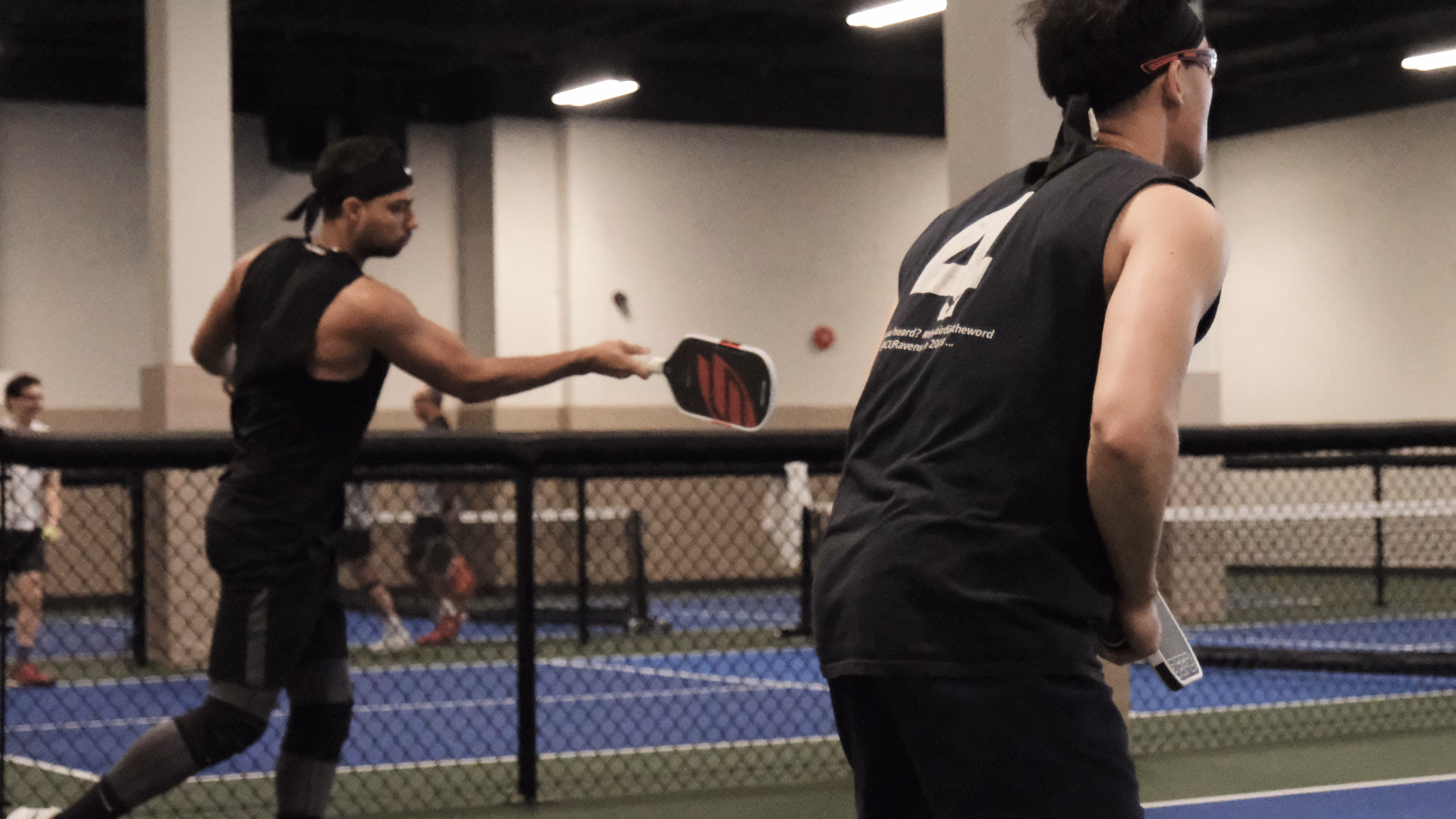 Indoor pickleball courts at Altea Ottawa