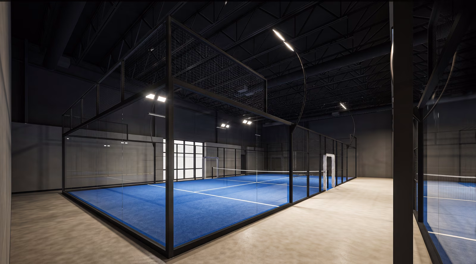 Padel courts at Altea West Edmonton