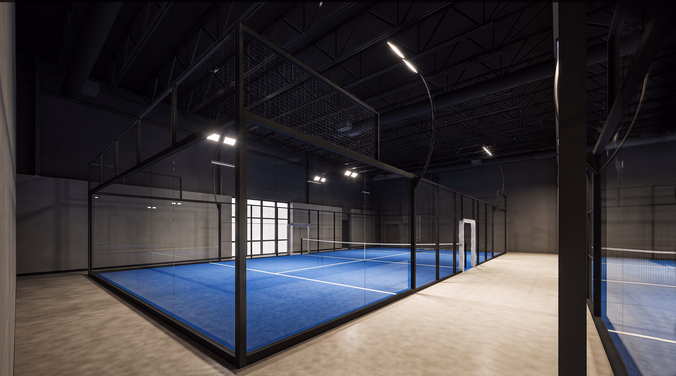 Padel courts at Altea