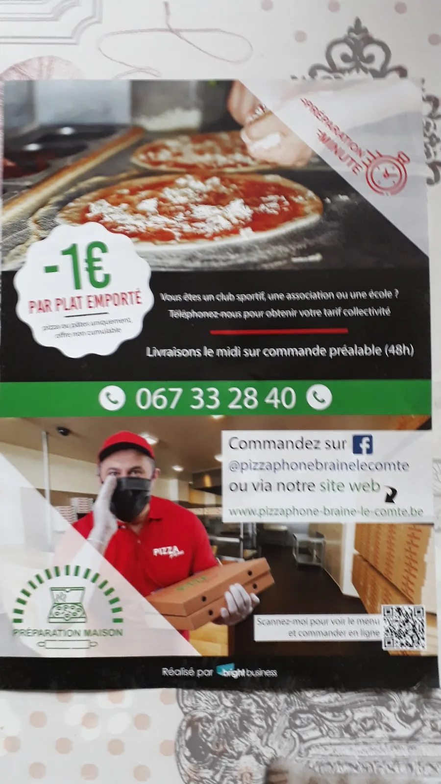 Pizza phone