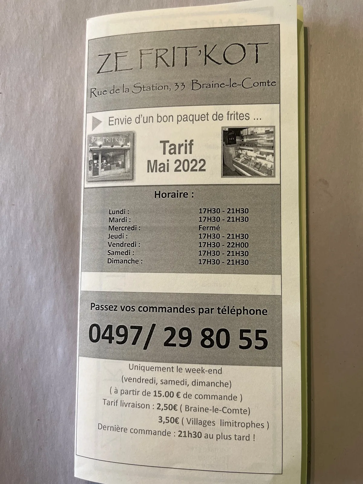 Friterie Ze Frit'Kot
