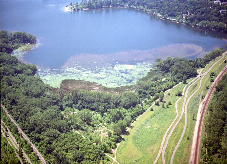 Cedar Lake Park from the Northeast