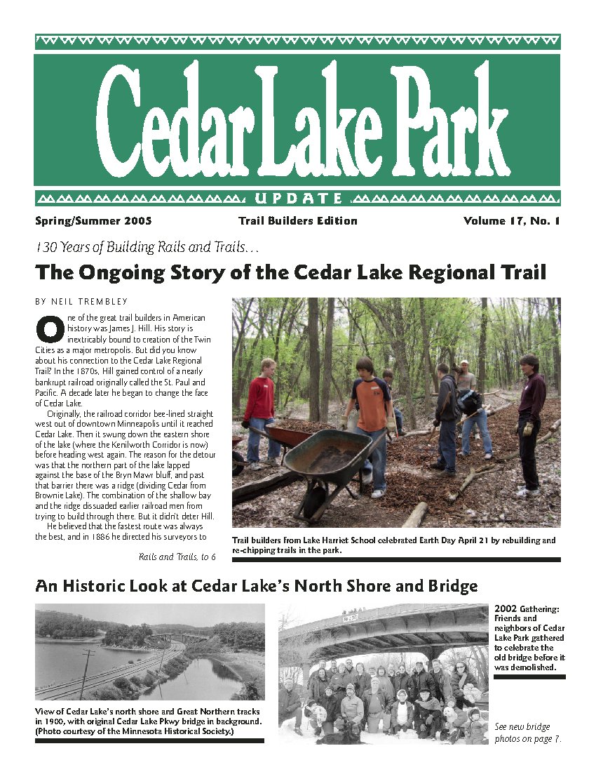 Spring/Summer 2005 newsletter cover
