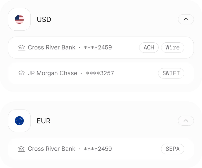 Multi-bankaccounts
