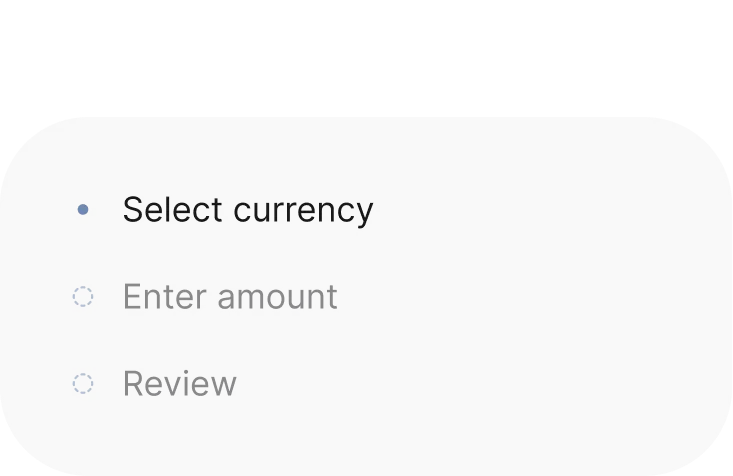 Send anywhere. In seconds. Or in SWIFT