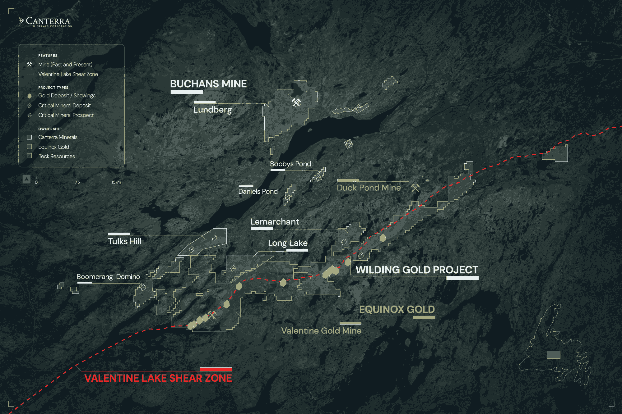 CTM - NEW PROJECT MAP AREAS