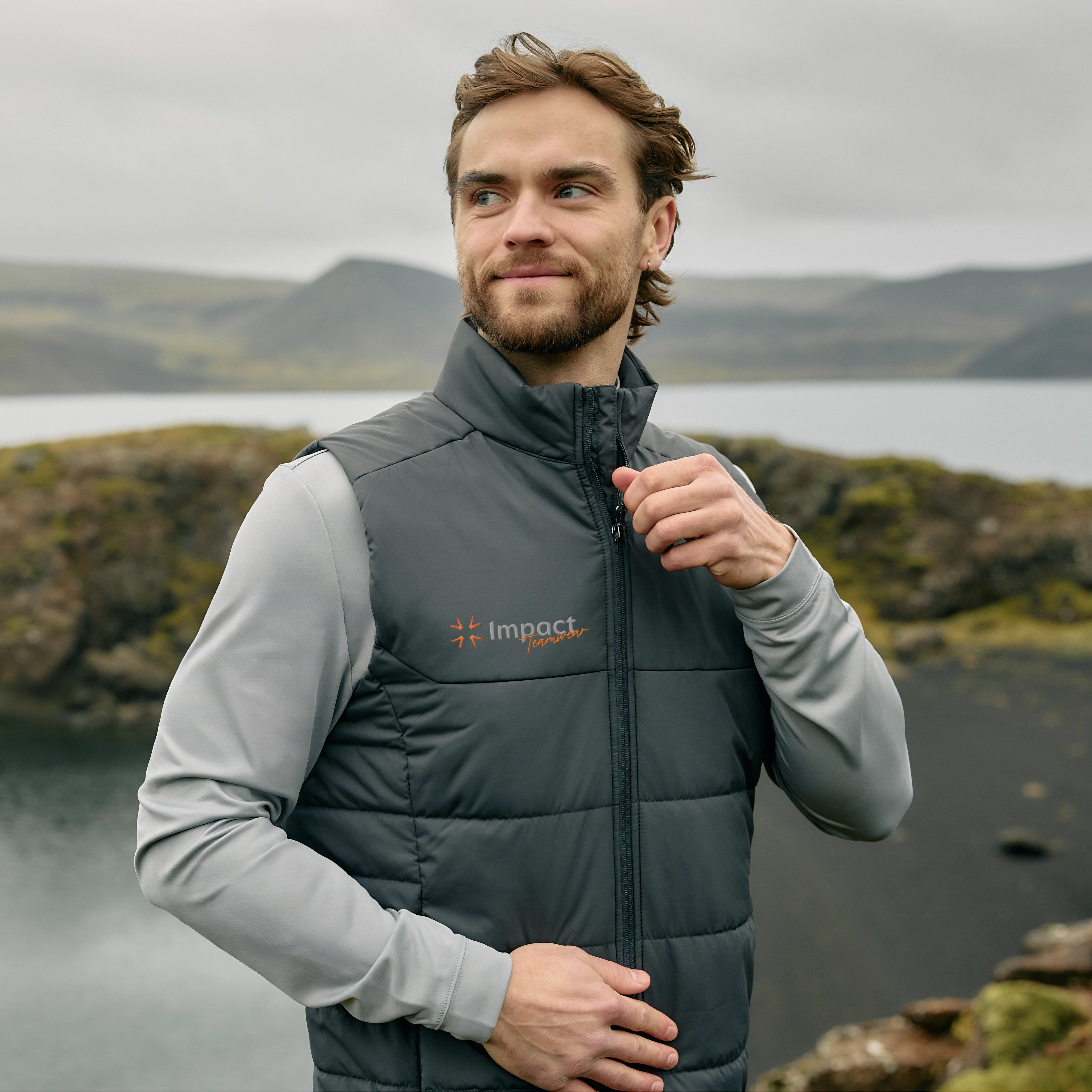 Custom logo embroidery by Impact Teamwear on a wide range of garment for both work and casual wear