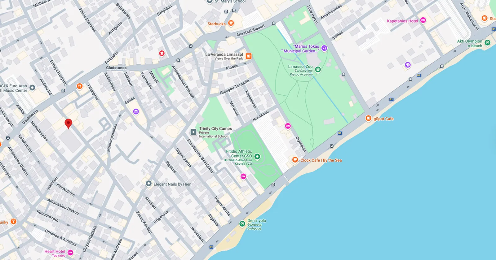 Roemer Capital headquarters on the map