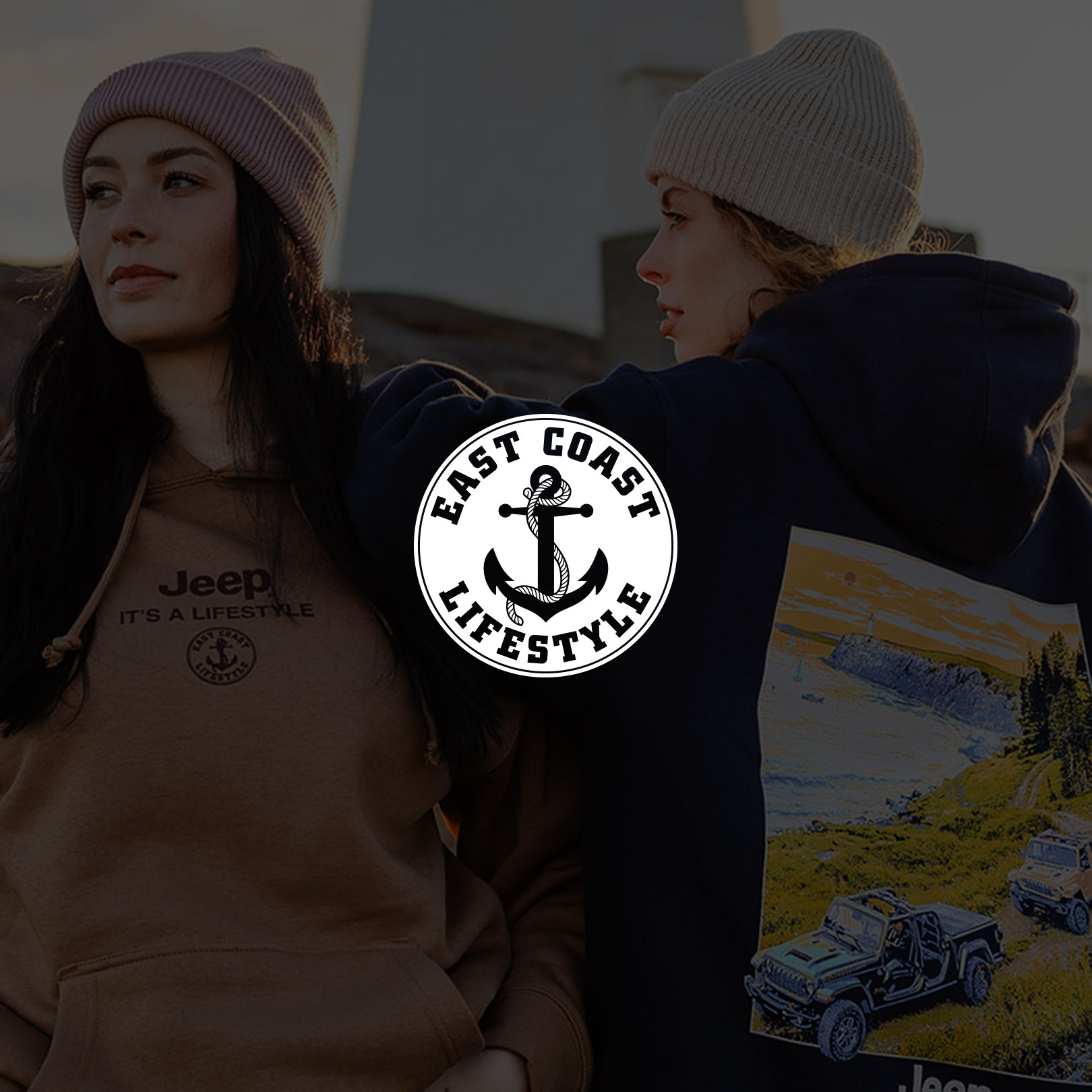 East Coast Lifestyle built a following on Atlantic Canada pride. For the Jeep collab, we built the launch around it: photo and video production, email and SMS, and Meta ads that carried the same rugged energy as the collection. We've been ECL's marketing arm for over six years.