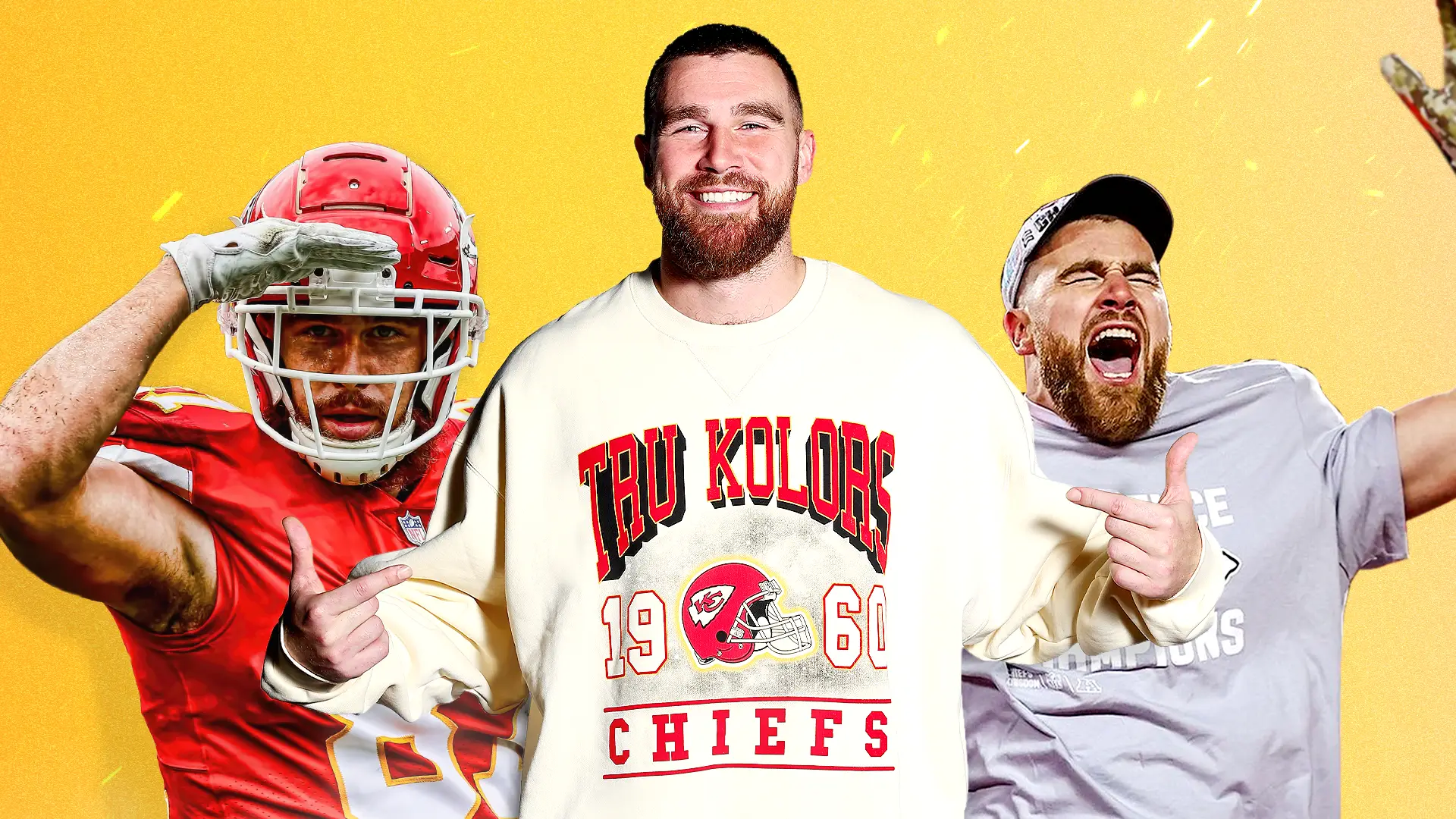 Travis Kelce's sportswear label came to us and we made NFL history, the first-ever player x team collab in the league.