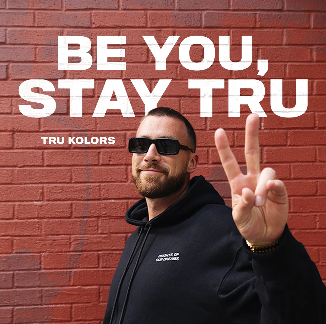 Travis Kelce's sportswear label came to us and we made NFL history, the first-ever player x team collab in the league.