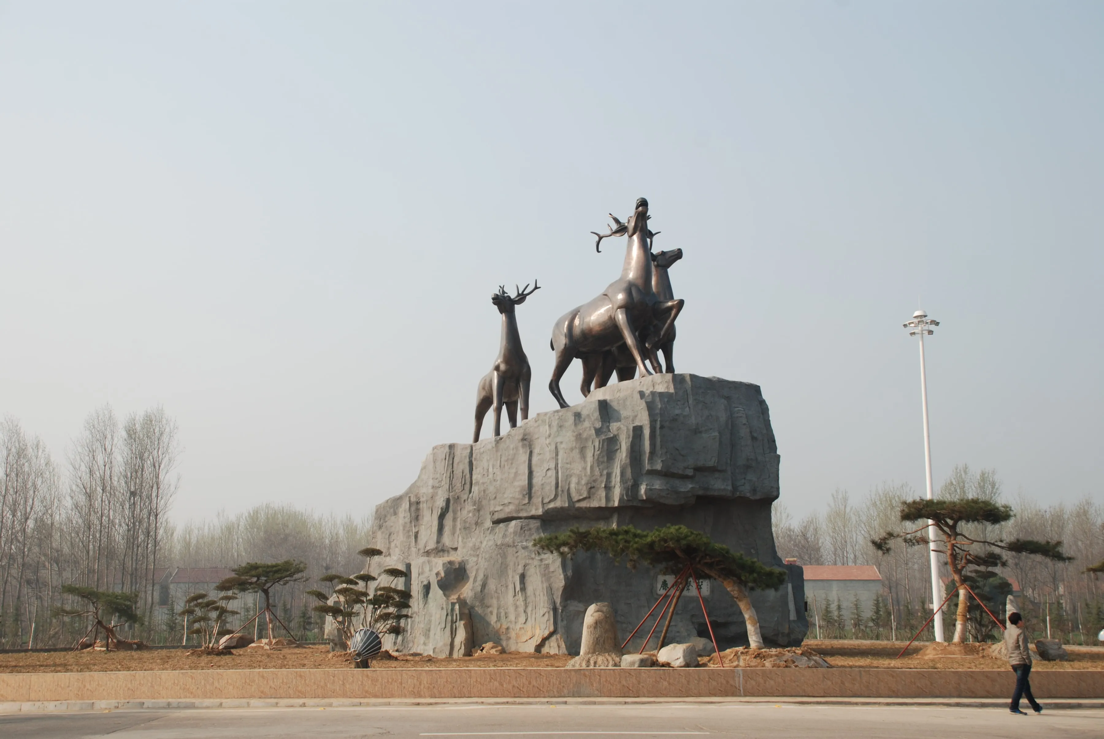 Echoing Deer Calls — The completed landmark