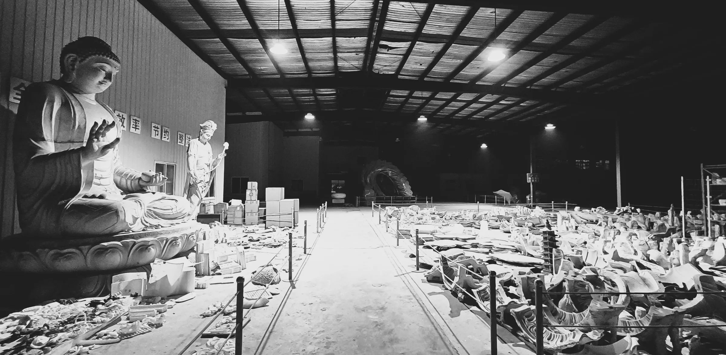 Large-scale bronze production in the workshop
