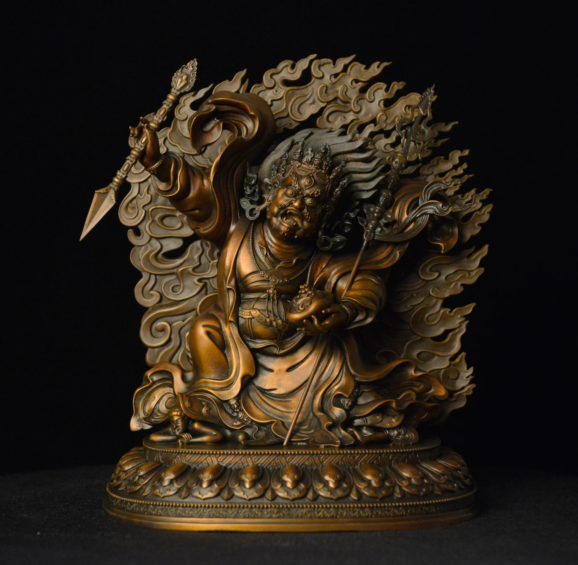 Mahakala — The complete sculpture