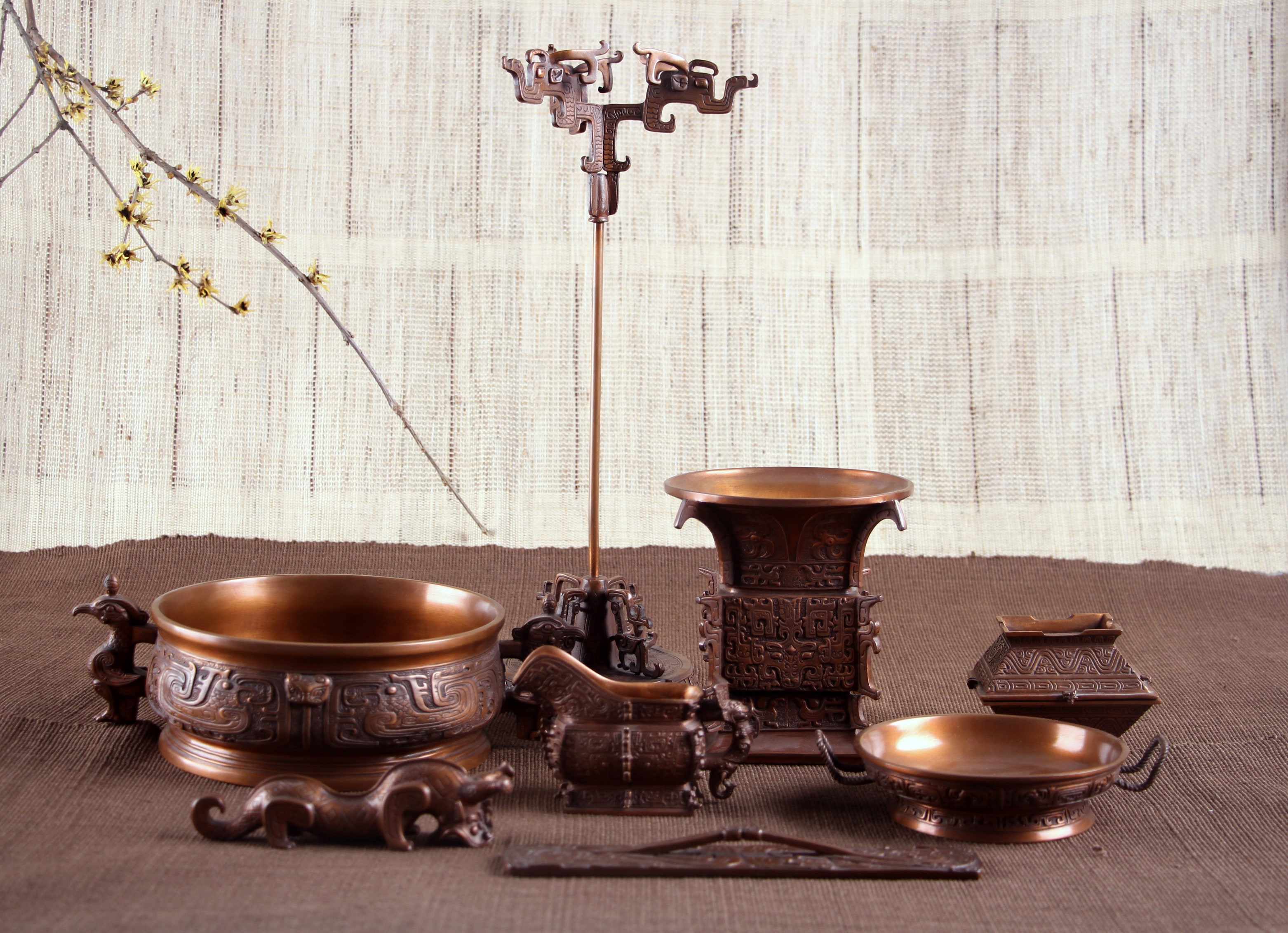 Eight-Piece Scholar’s Set — The scholar’s set
