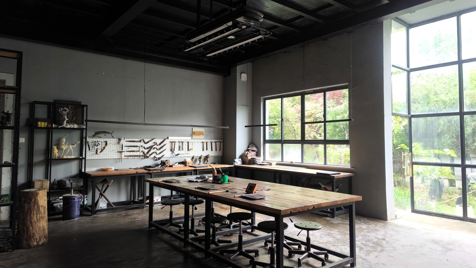 The master studio.